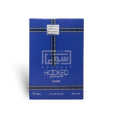 Hooked Azure 100ml Eau de Parfum by Rue Broca perfume bottle close up