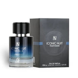 Iconic Nuit Pour Homme 100ml Eau de Parfum by Grandeur Elite bottle and box
