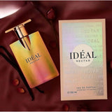 Ideal Nectar 100ml Eau de Parfum by Fragrance World perfume bottle close up