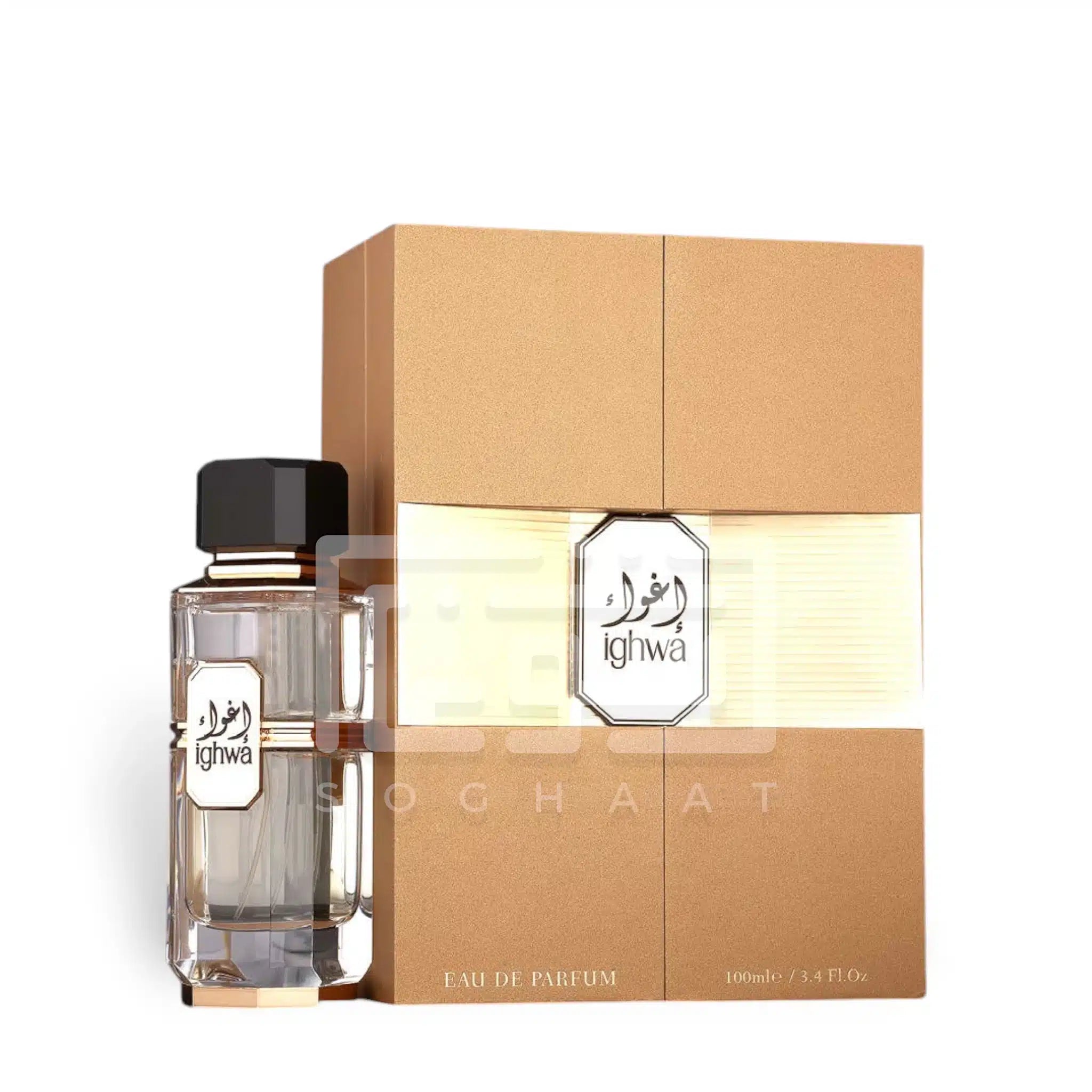 Ighwa 100ml Eau de Parfum by French Avenue bottle and box