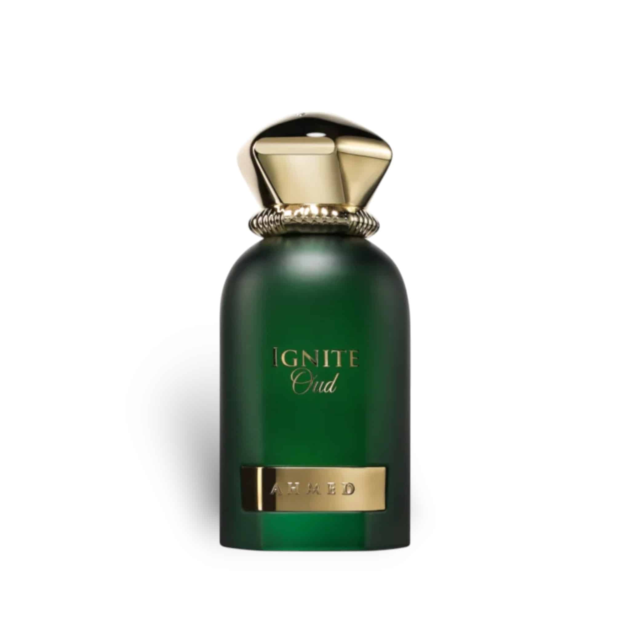 Ignite Oud 60ml Eau de Parfum by Ahmed Al Maghribi fragrance bottle