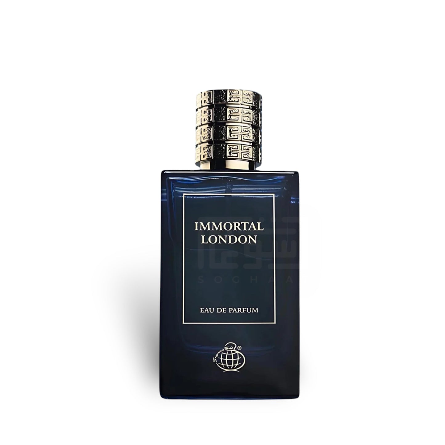 Immortal London 100ml Eau de Parfum by Fragrance World fragrance packaging front view