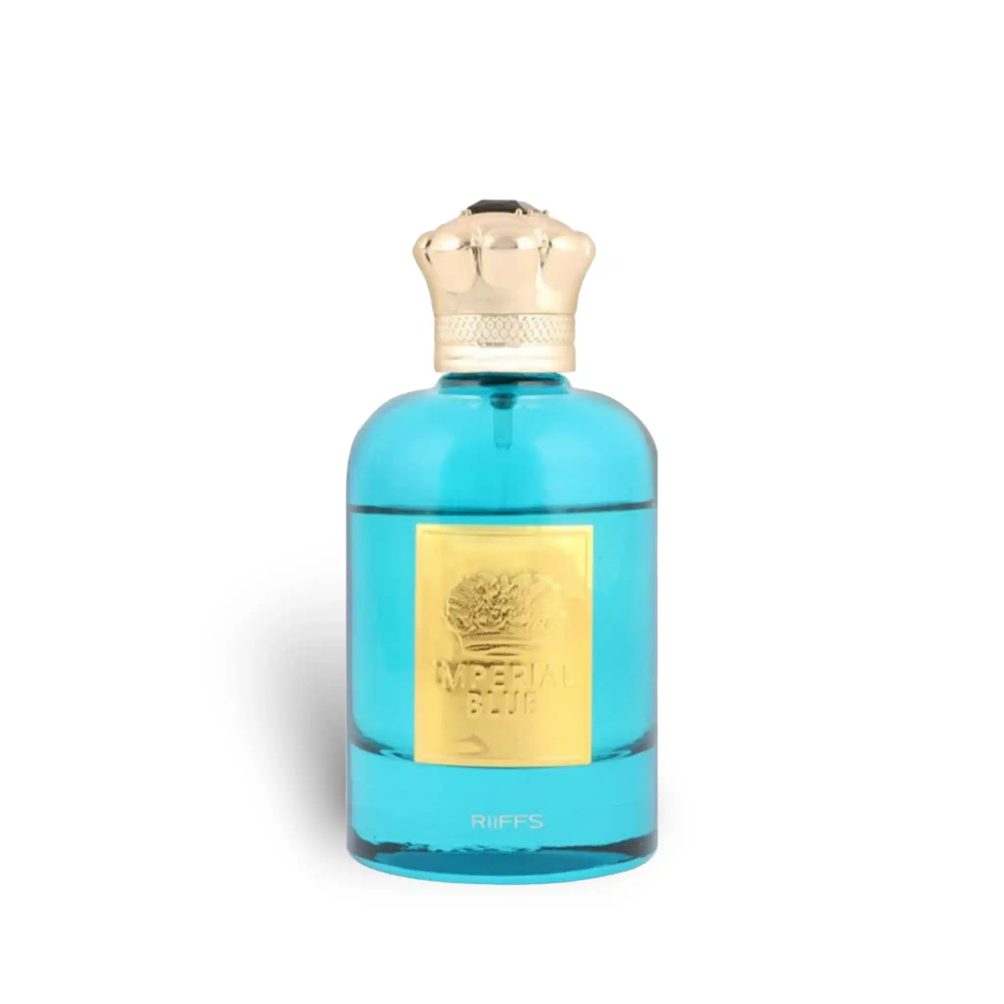 Imperial Blue 100ml Eau de Parfum by RiiFFS fragrance packaging front view
