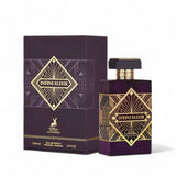 Infini Elixir 100ml Eau de Parfum by Maison Alhambra bottle and box