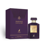 Infini Intoxicating Cherry 100ml Eau de Parfum by Maison Alhambra bottle and box