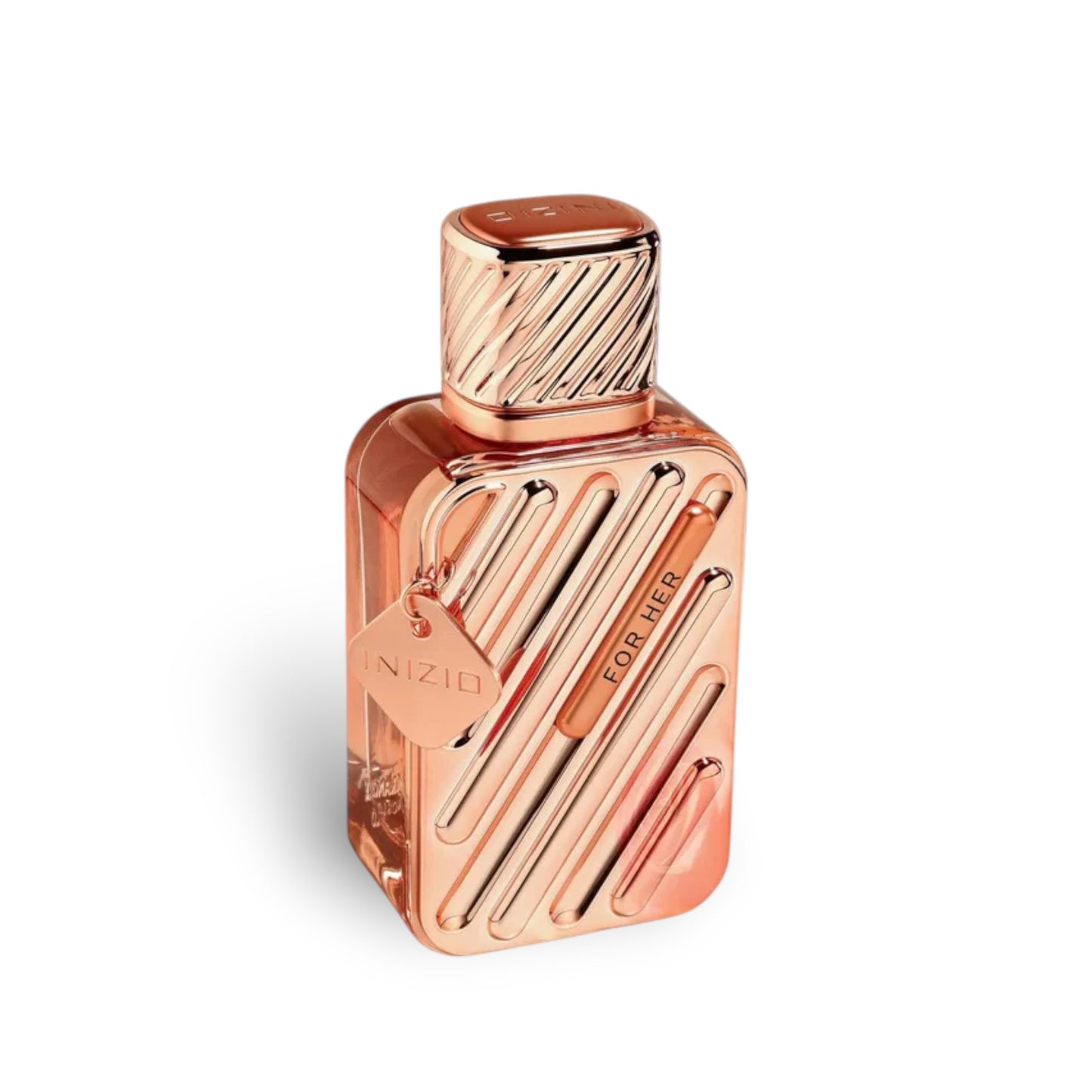 Inizio For Her 100ml Eau de Parfum by Fragrance World perfume bottle close up