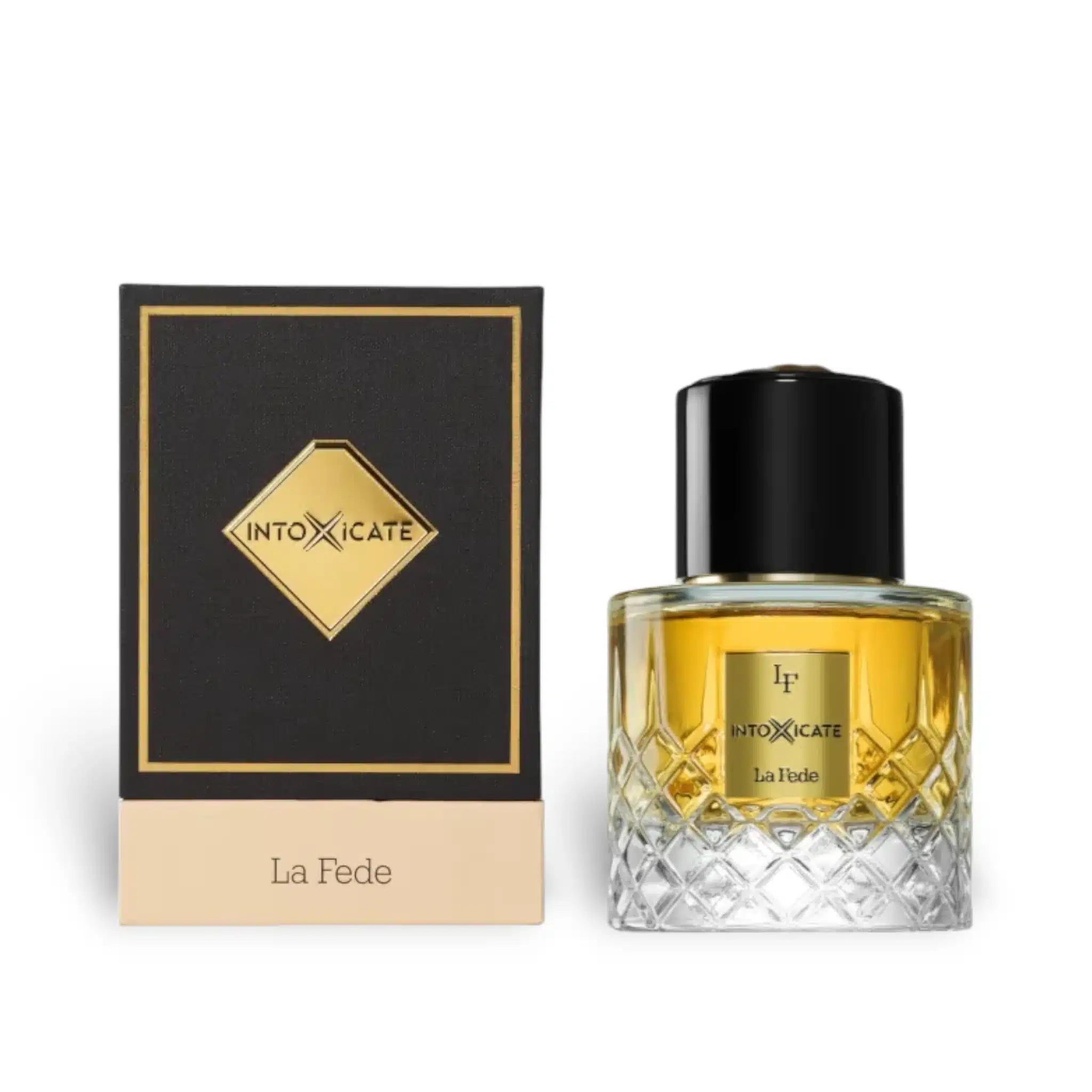 Intoxicate 100ml Eau de Parfum by Khadlaj perfume bottle close up