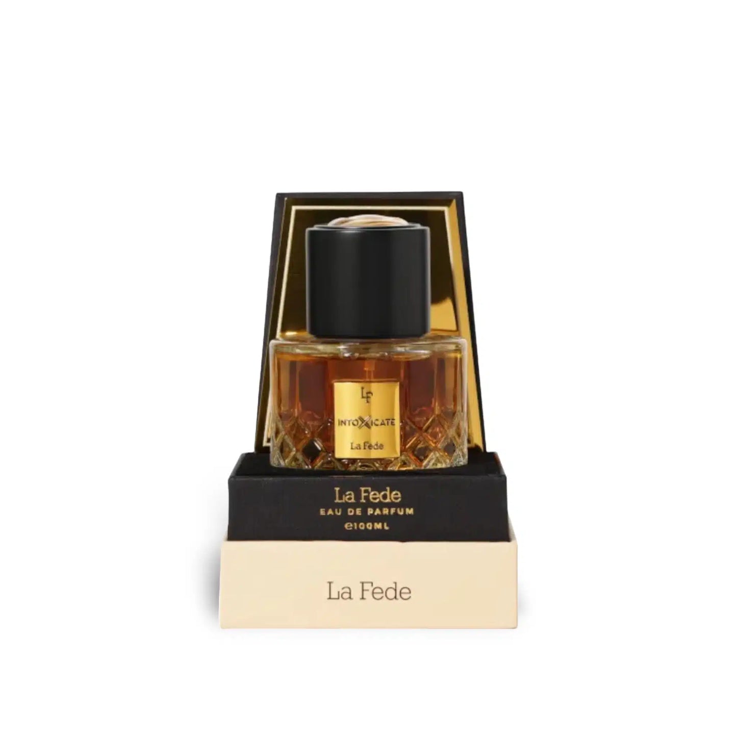 Intoxicate 100ml Eau de Parfum by Khadlaj bottle and box