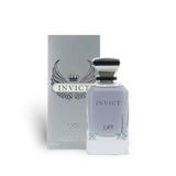 Invict 100ml Eau de Parfum by LXR bottle and box