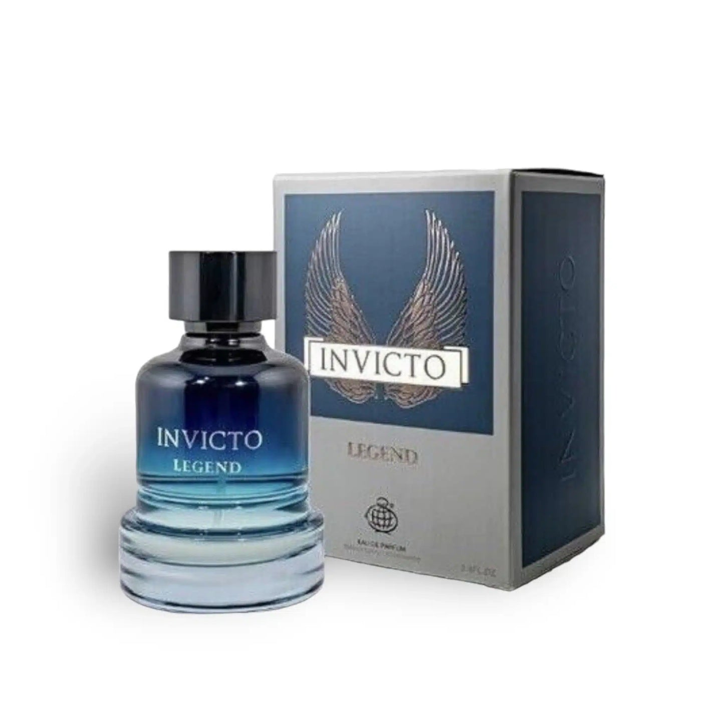Invicto Legend 100ml Eau de Parfum by Fragrance World bottle and box