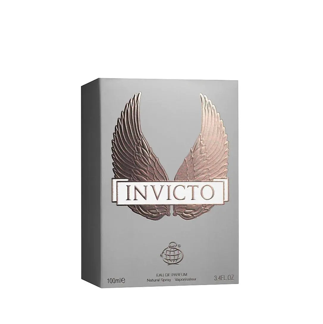 Invicto 100ml Eau de Parfum by Fragrance World fragrance packaging front view