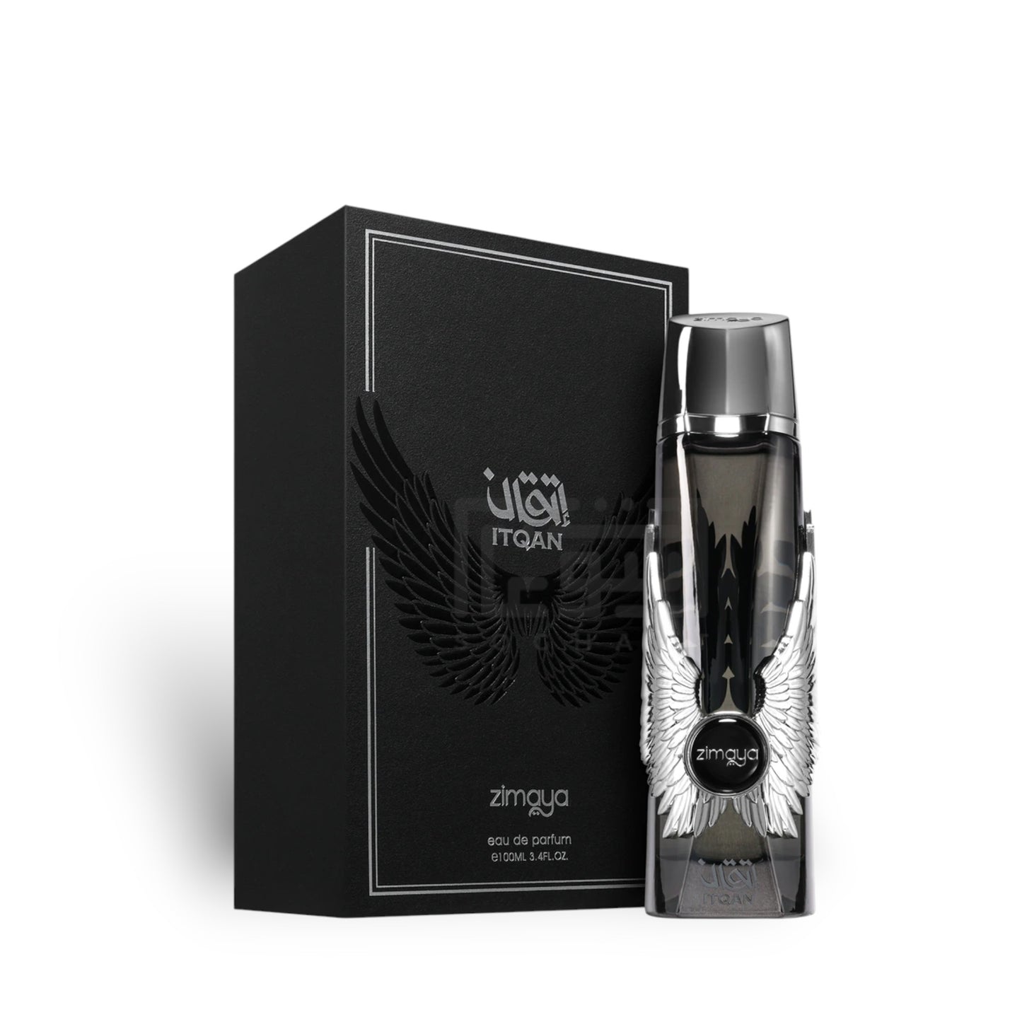 Itqan Noir 100ml Eau de Parfum by Zimaya fragrance bottle