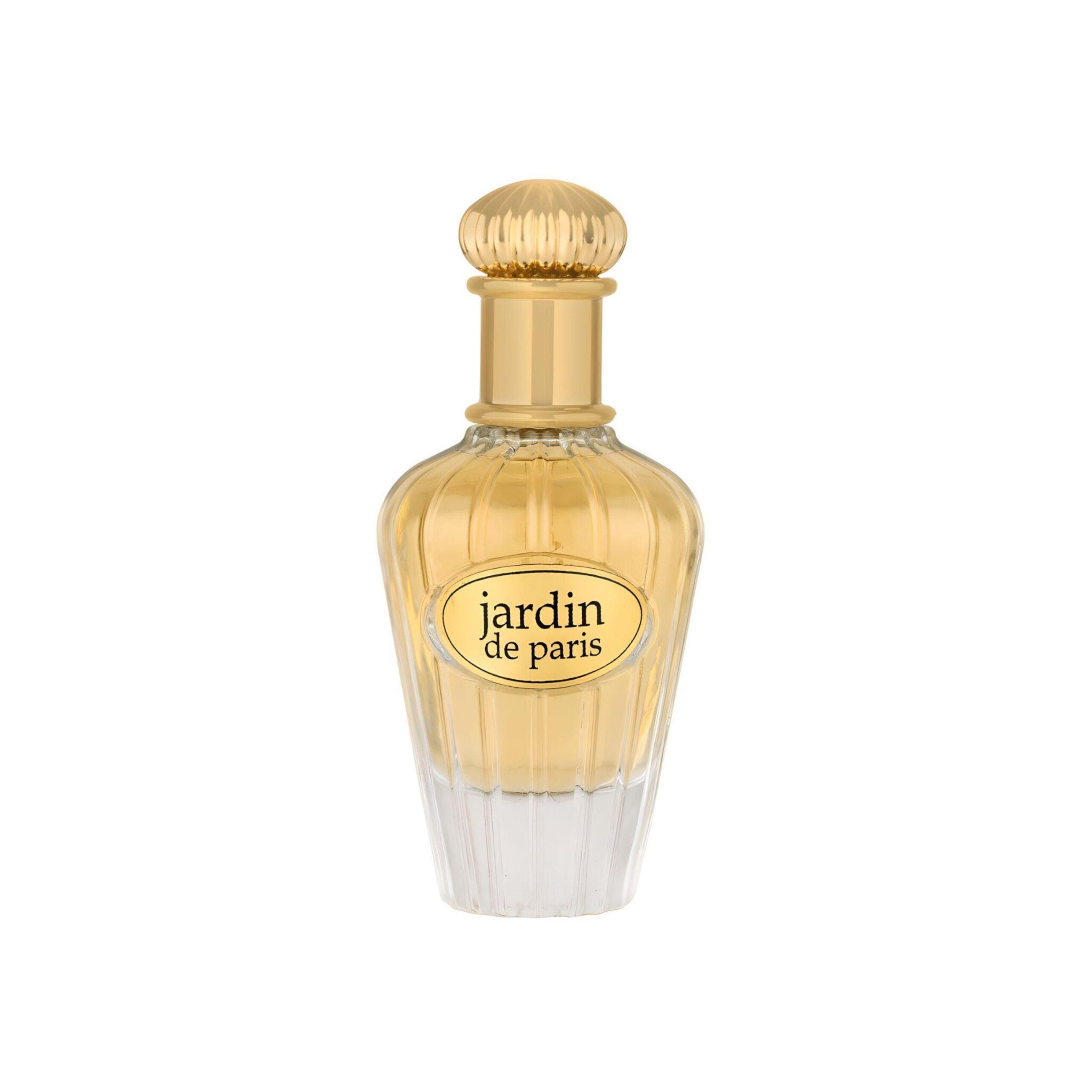 Jardin de Paris 100ml Eau de Parfum by Maison Alhambra fragrance packaging front view