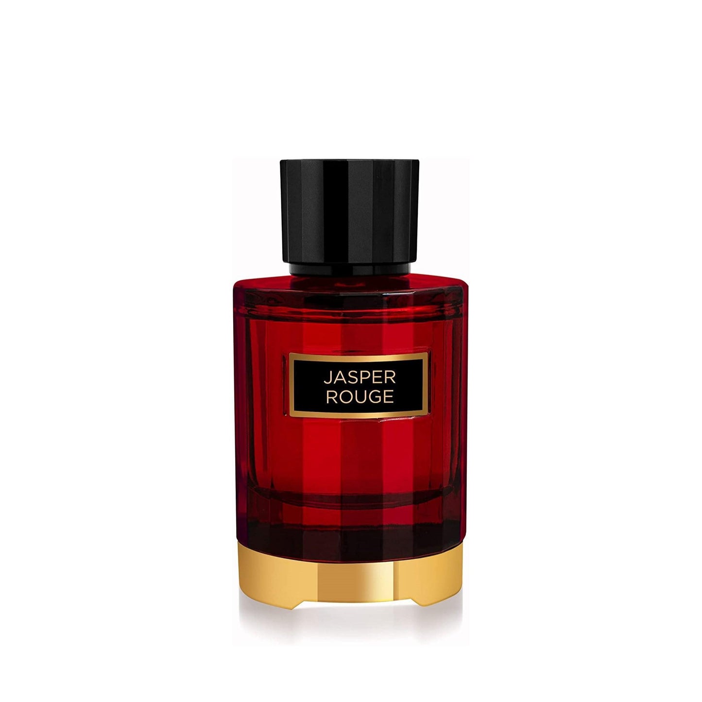 Jasper Rouge 100ml Eau de Parfum by Fragrance World fragrance packaging front view