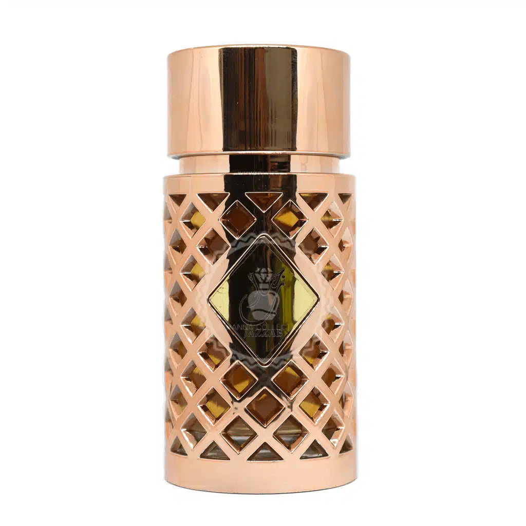 Jazzab Gold 100ml Eau de Parfum by Ard Al Zaafaran fragrance packaging front view