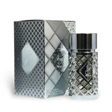 Jazzab Silver 100ml Eau de Parfum by Ard Al Zaafaran perfume bottle close up