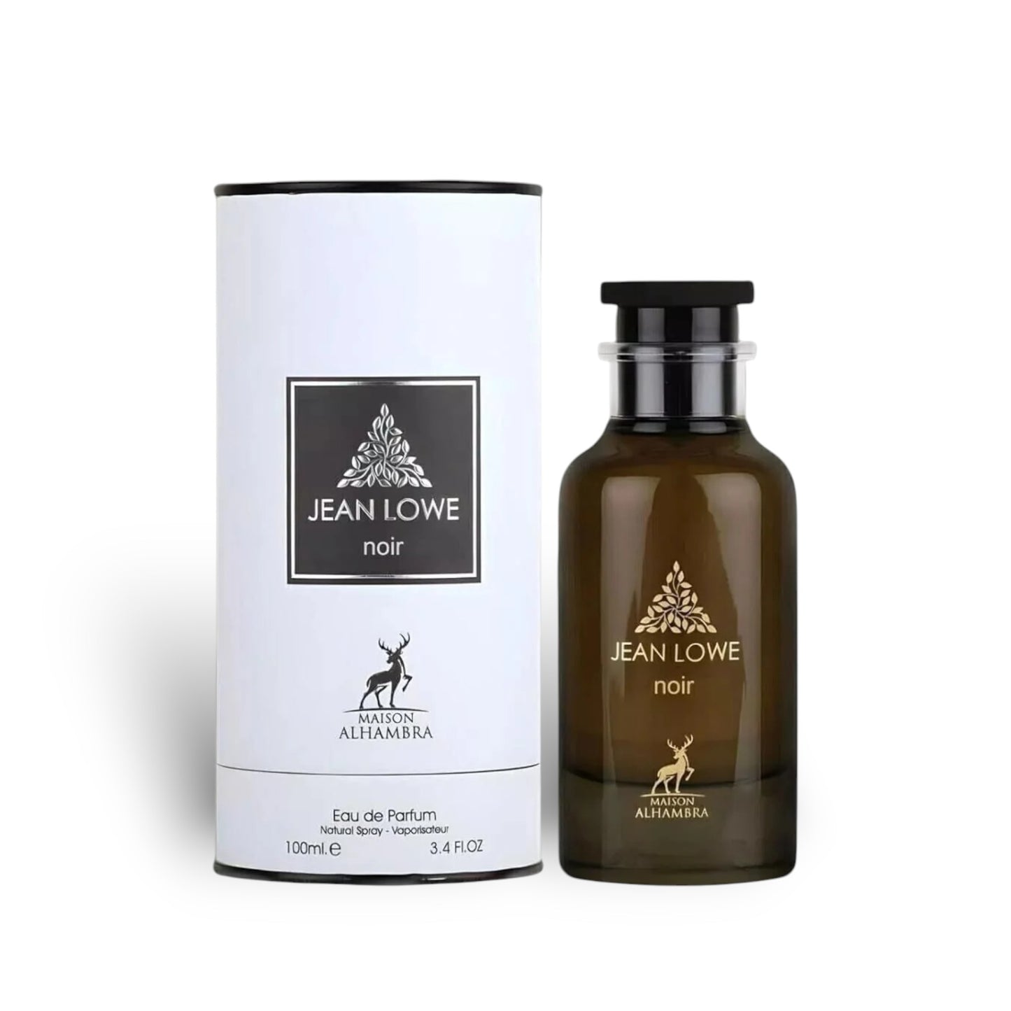 Jean Lowe Ombre / Noir 100ml Eau de Parfum by Maison Alhambra fragrance packaging front view