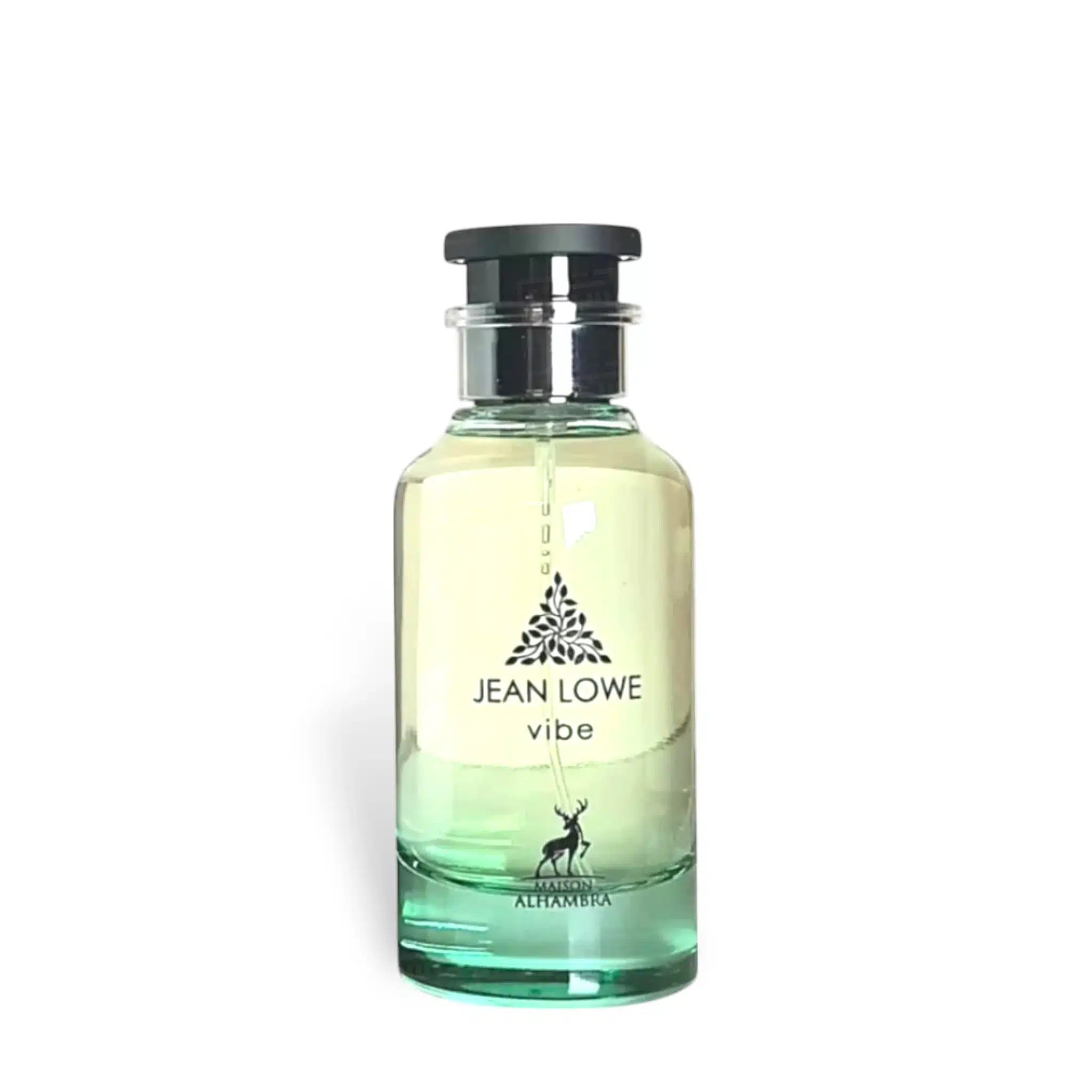 Jean Lowe Vibe 100ml Eau de Parfum by Maison Alhambra fragrance packaging front view