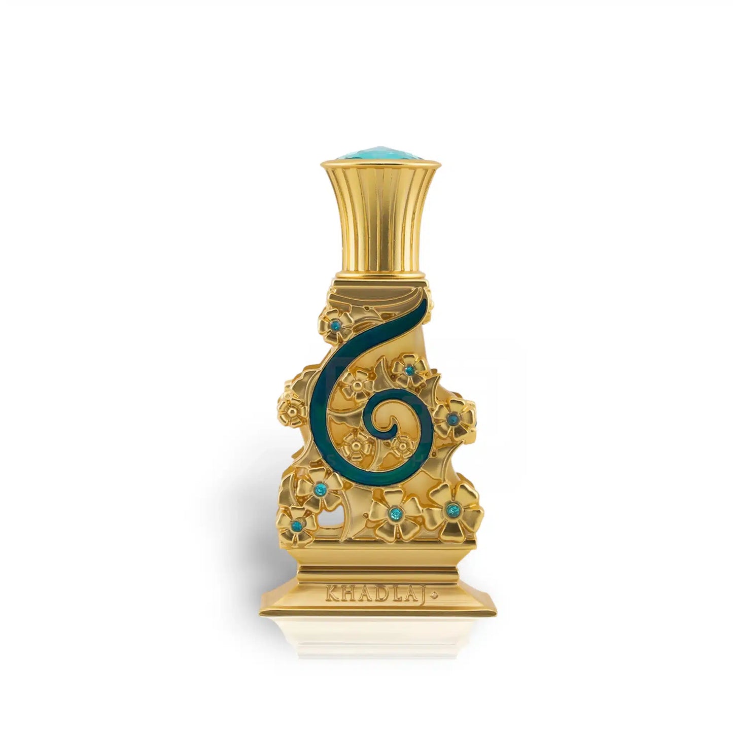 Johayna Green Concentrated ( ) 20ml Perfume Oil by Khadlaj attar packaging front view