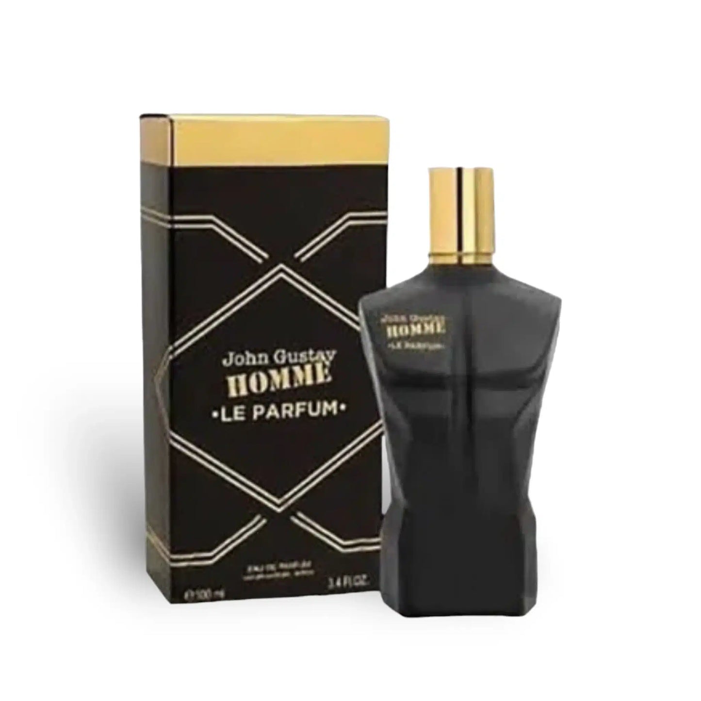 John Gustav Homme Le Parfum 100ml Eau de Parfum by Fragrance World bottle and box