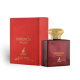 Jubilant Rouge 100ml Eau de Parfum by Maison Alhambra bottle and box