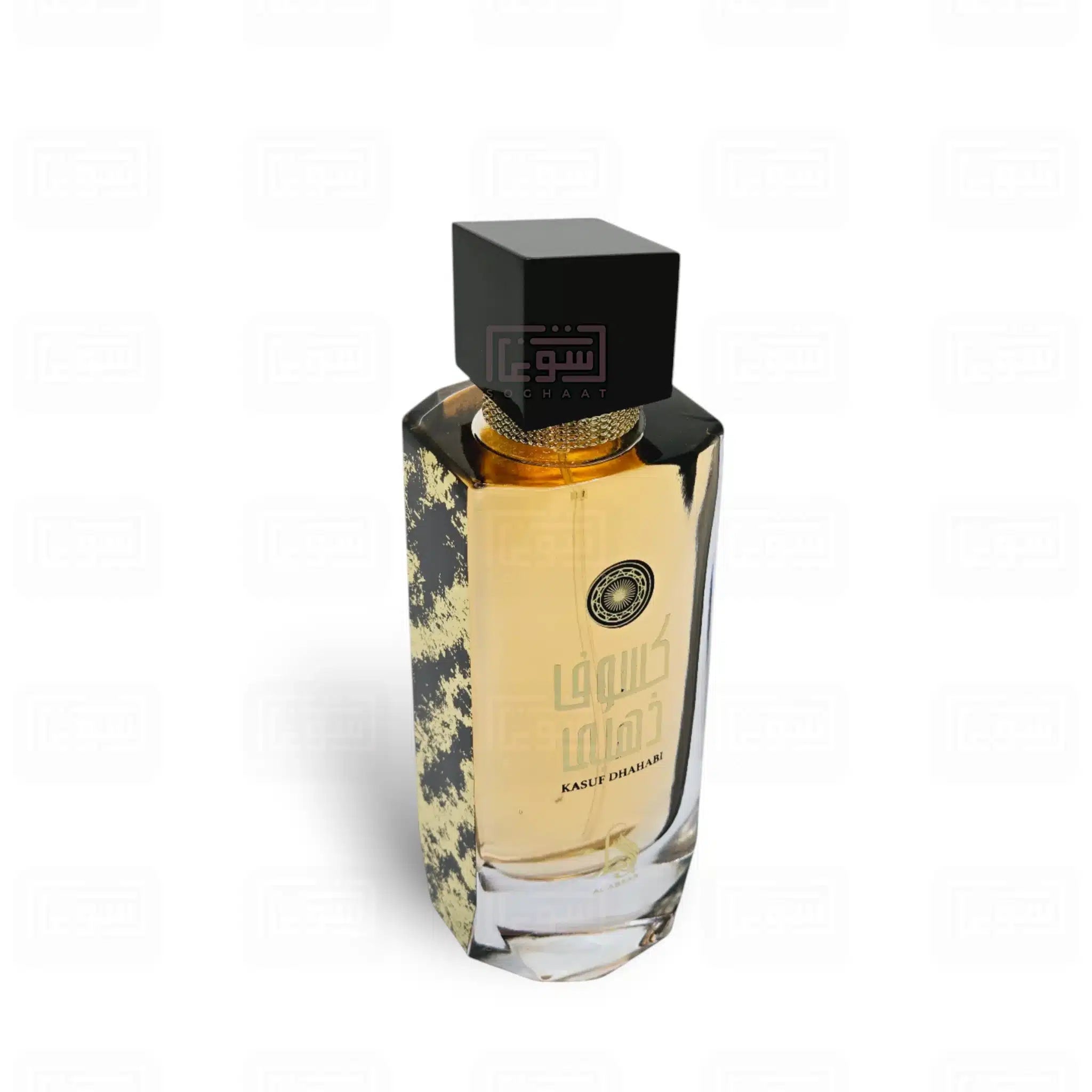 Kasuf Dhahabi 100ml Eau de Parfum by Al Absar fragrance packaging front view