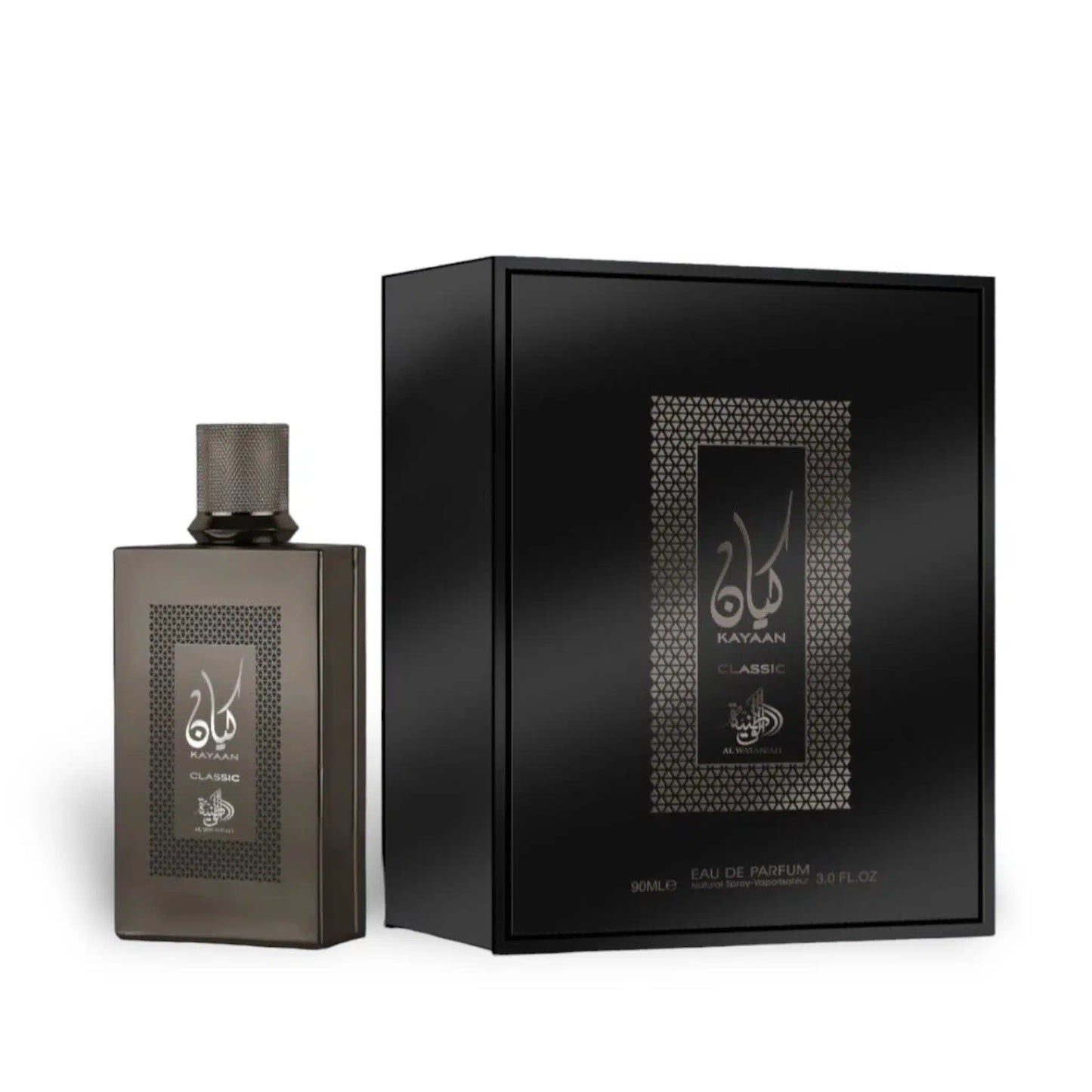 Kayaan Classic 100ml Eau de Parfum by Al Wataniah bottle and box