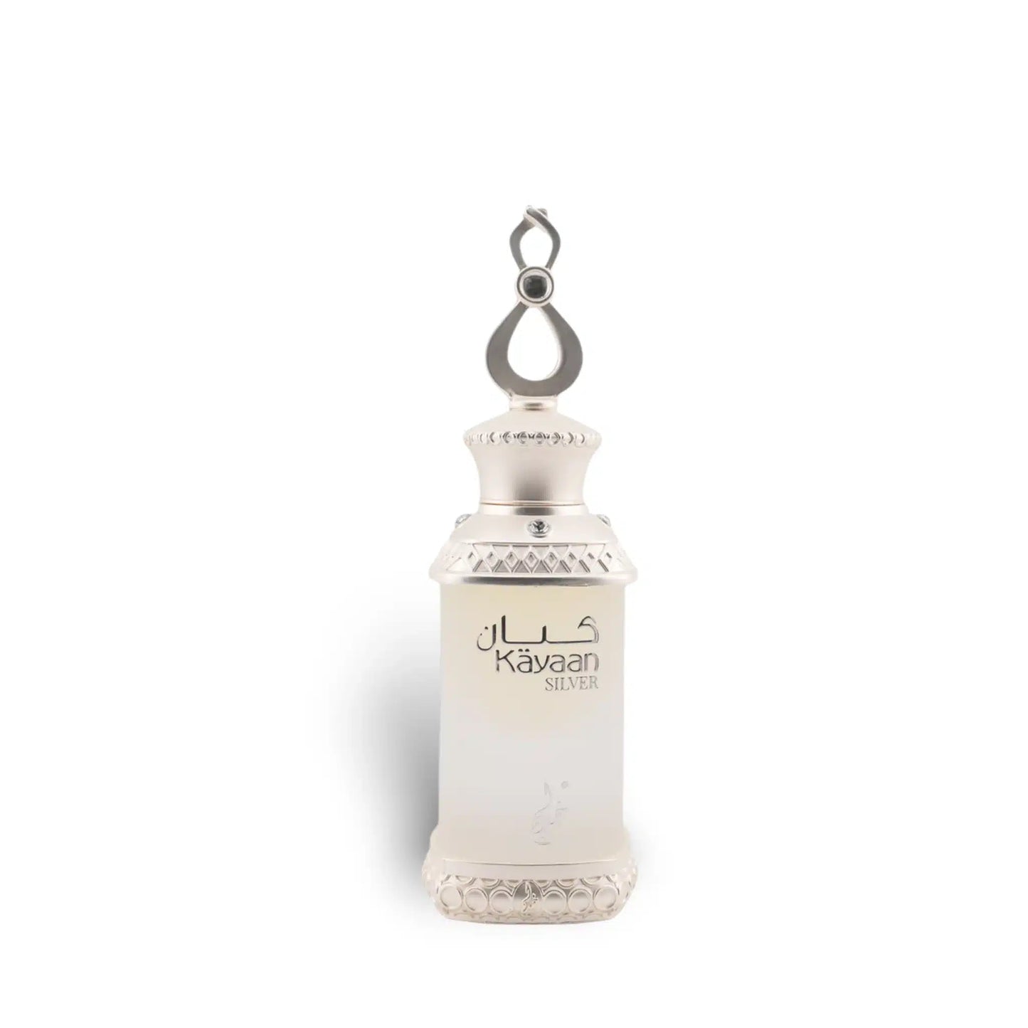 Kayaan Silver Concentrated 20ml Perfume Oil by Khadlaj attar packaging front view