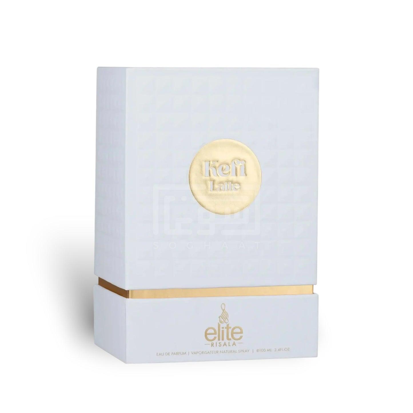 Kefi Latte 100ml Eau de Parfum by Risala fragrance packaging front view