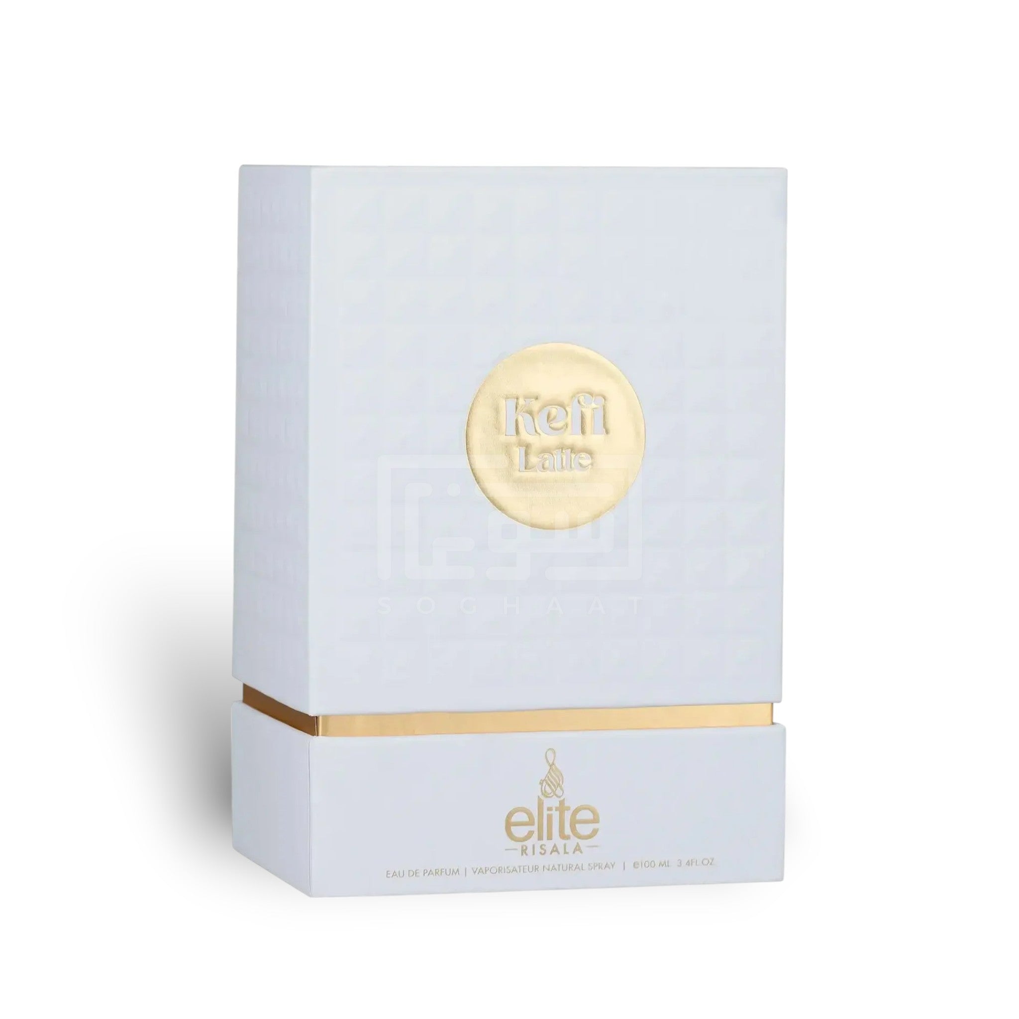 Kefi Latte 100ml Eau de Parfum by Risala fragrance packaging front view