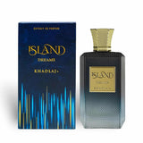 Khadlaj Island Dreams 100ml Extrait de Parfum by Khadlaj bottle and box