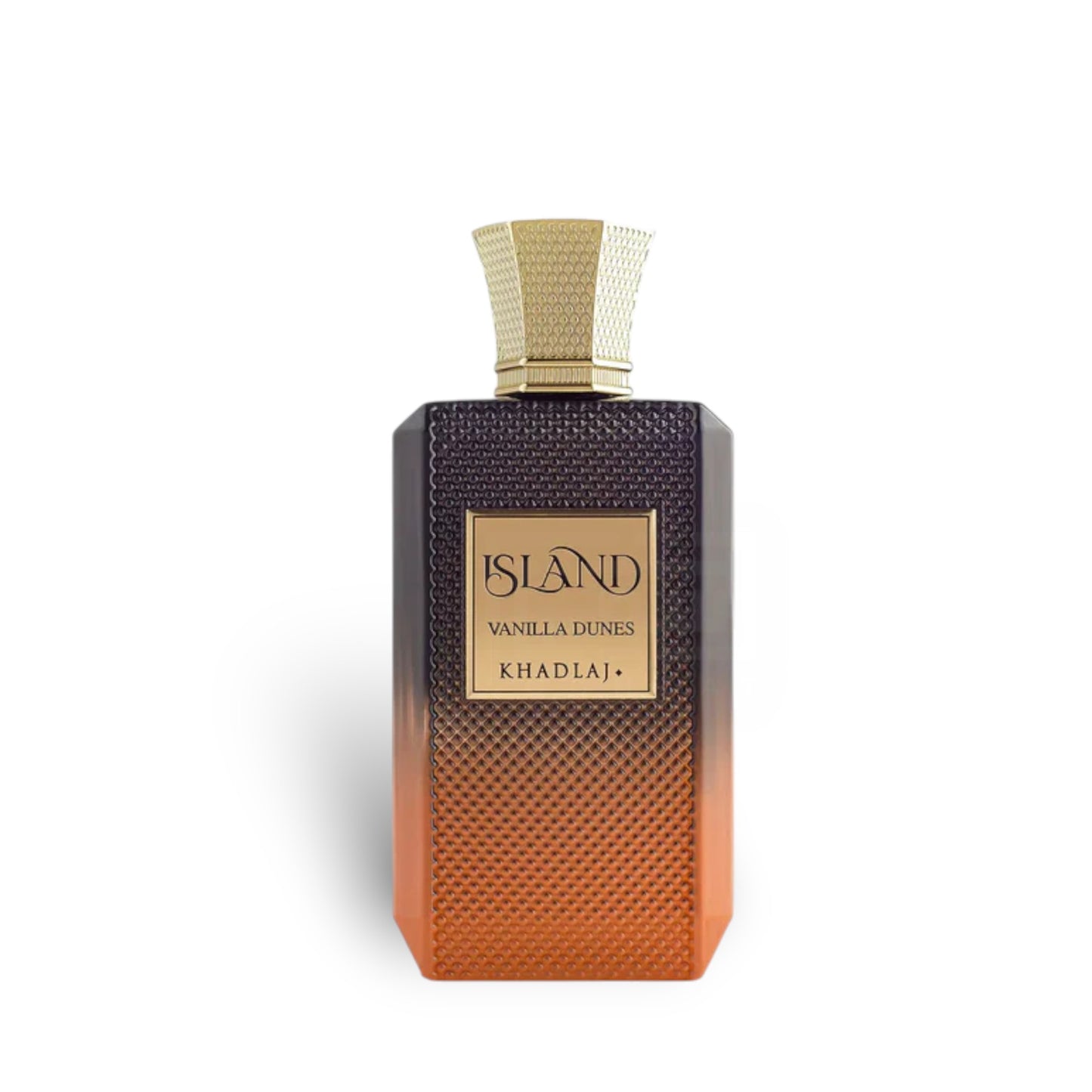 Khadlaj Island Vanilla Dunes 100ml Extrait de Parfum by Khadlaj fragrance packaging front view