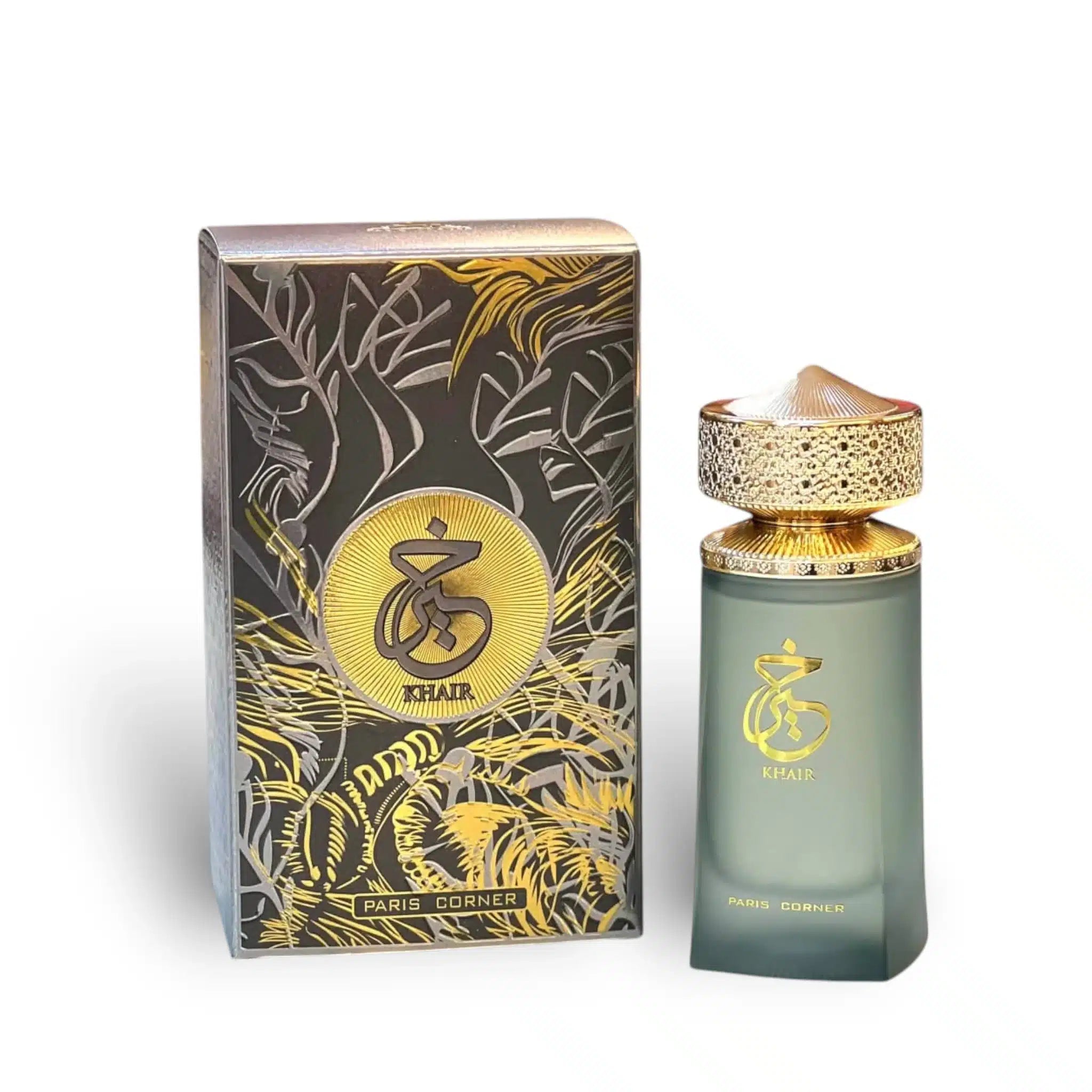 Khair 100ml Eau de Parfum by Paris Corner bottle and box