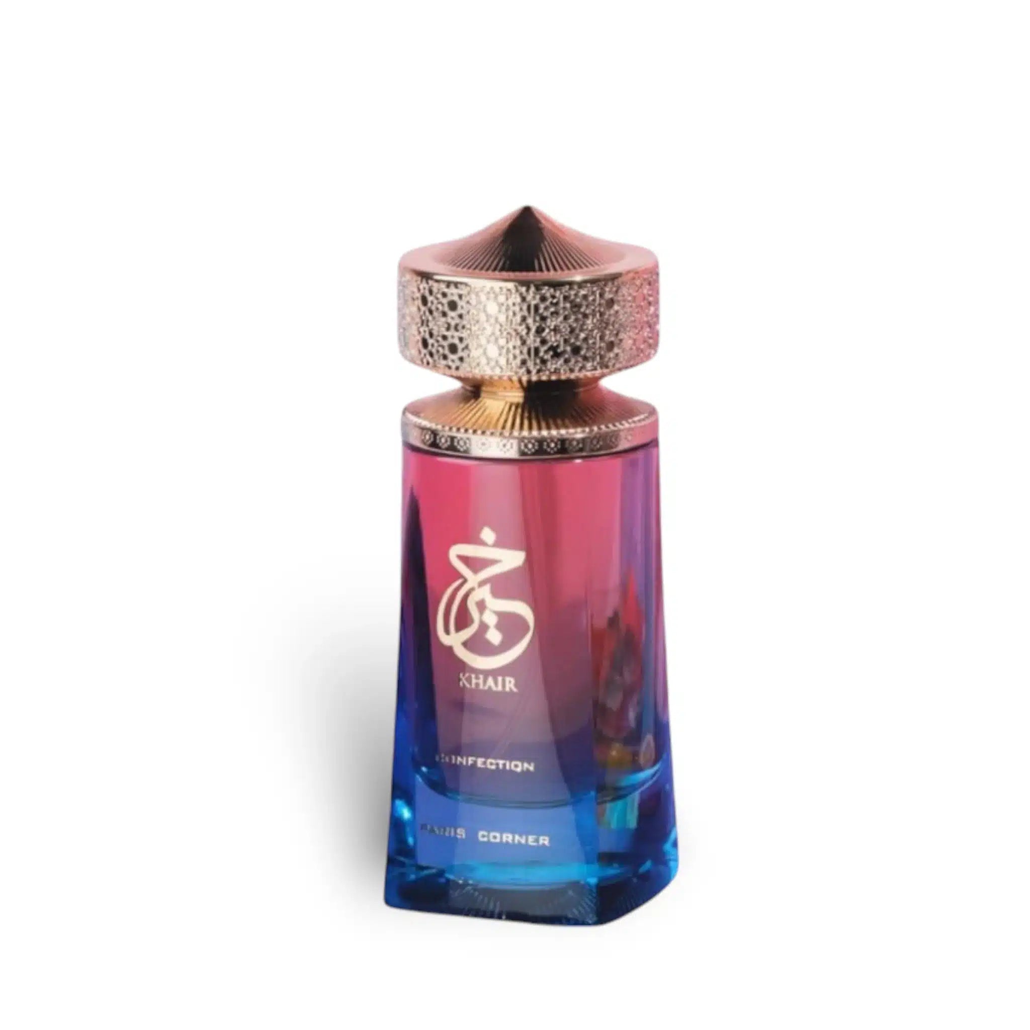 Khair Confection 100ml Eau de Parfum by Paris Corner perfume bottle close up