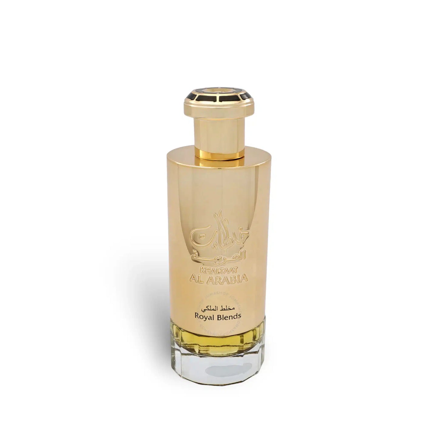 Khaltaat Al Arabia Royal Blends 100ml Eau de Parfum by Lattafa bottle and box