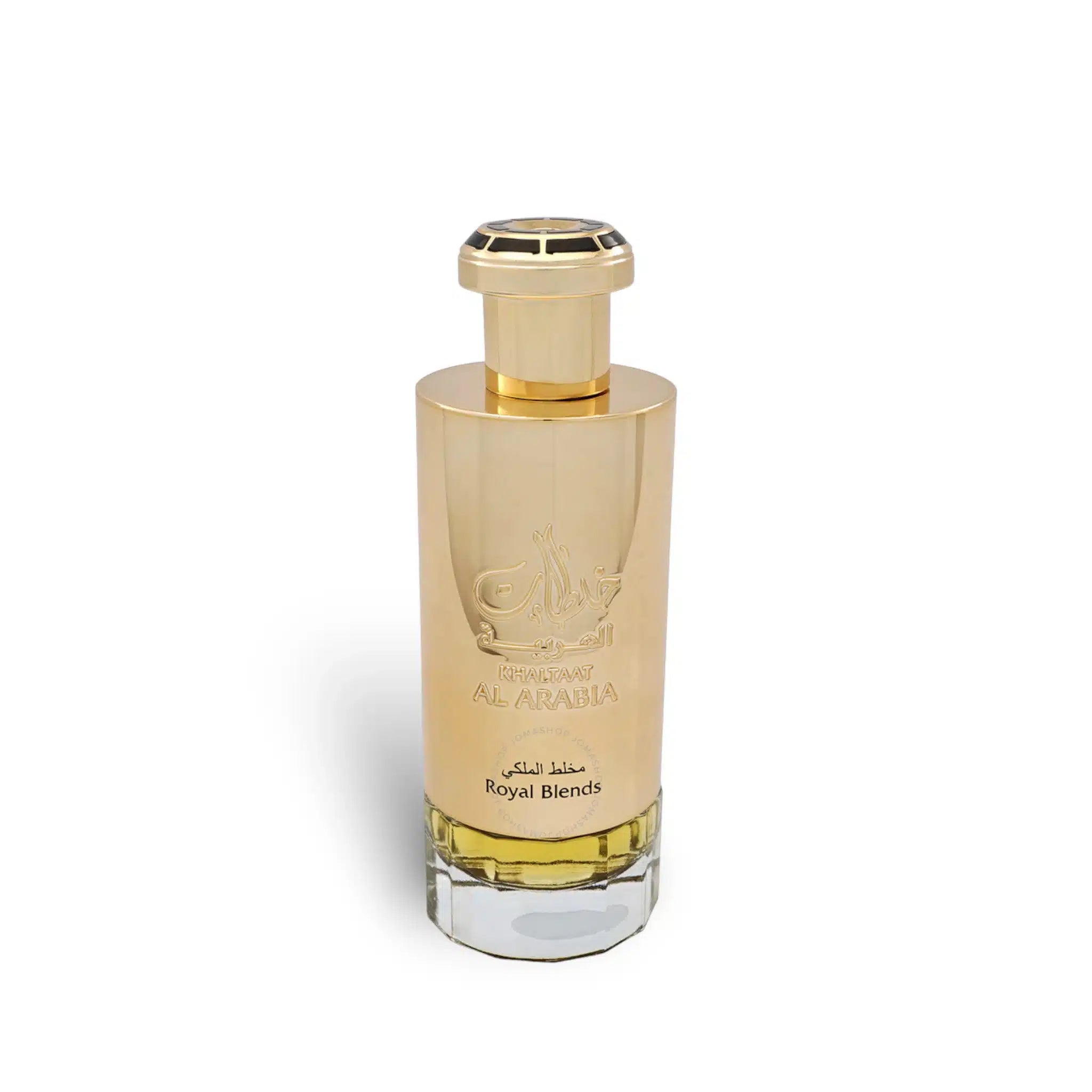 Khaltaat Al Arabia Royal Blends 100ml Eau de Parfum by Lattafa bottle and box