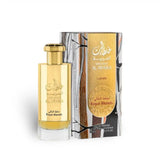 Khaltaat Al Arabia Royal Blends 100ml Eau de Parfum by Lattafa bottle and box