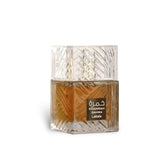 Khamrah Qahwa 100ml Eau de Parfum by Lattafa fragrance packaging front view