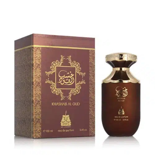 Khashab Al Oud 100ml Bukhoor Incense by Bait Al Bakhoor bottle and box