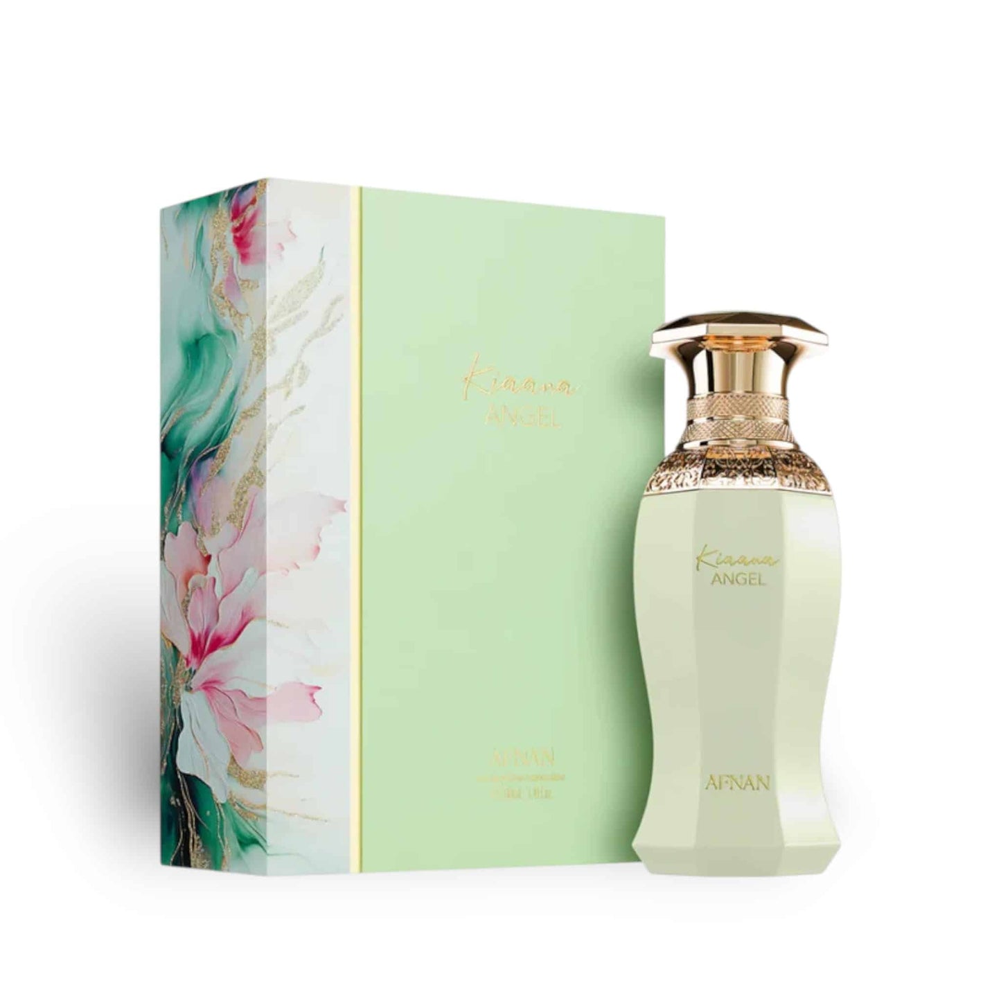 Kiaana Angel 100ml Eau de Parfum by Afnan bottle and box