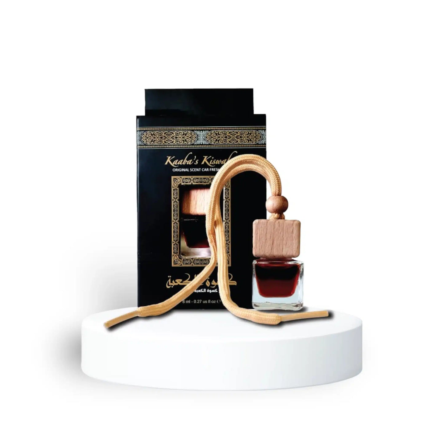 Kiswah Al Kaaba Car Diffusers / Car Air Freshener by Generic home fragrance packaging