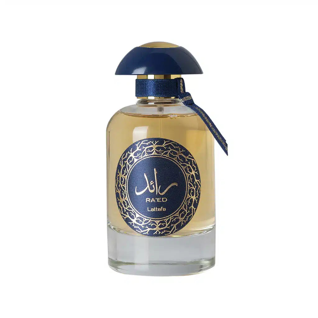 Ra'ed Luxe 100ml Eau de Parfum by Lattafa fragrance packaging front view