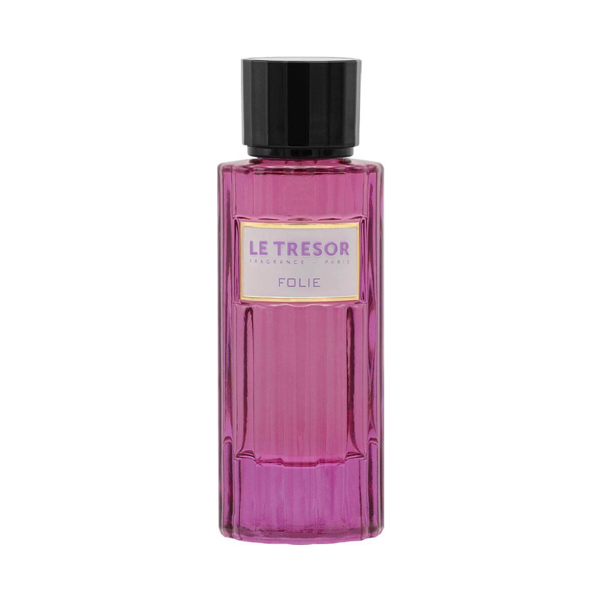 Le Tresor Folie 100ml Eau de Parfum by Le Tresor fragrance packaging front view