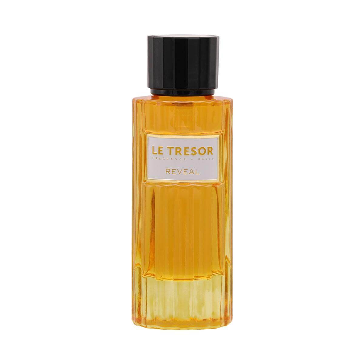 Le Tresor Reveal 100ml Eau de Parfum by Le Tresor fragrance packaging front view