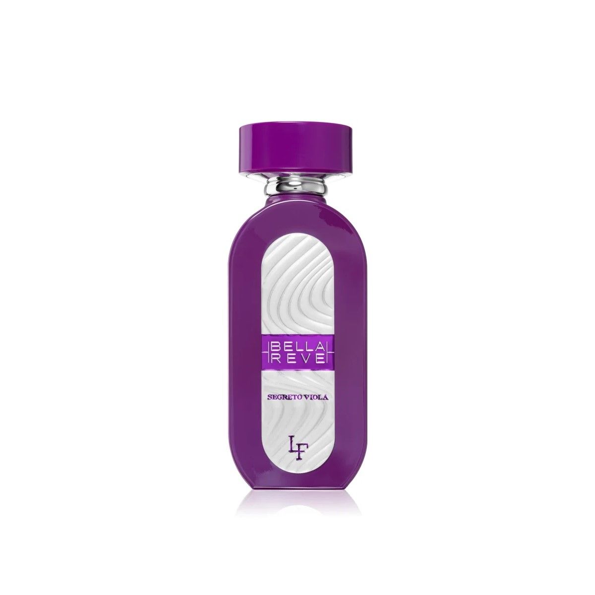 Bella Reve Segreto Viola 100ml Eau de Parfum by Khadlaj fragrance packaging front view