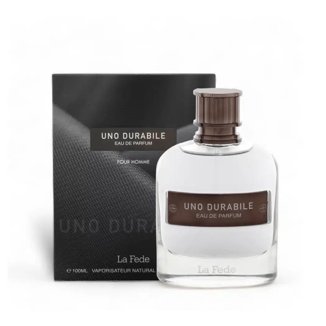 Uno Durable Pour Homme 100ml Eau de Parfum by Khadlaj bottle and box