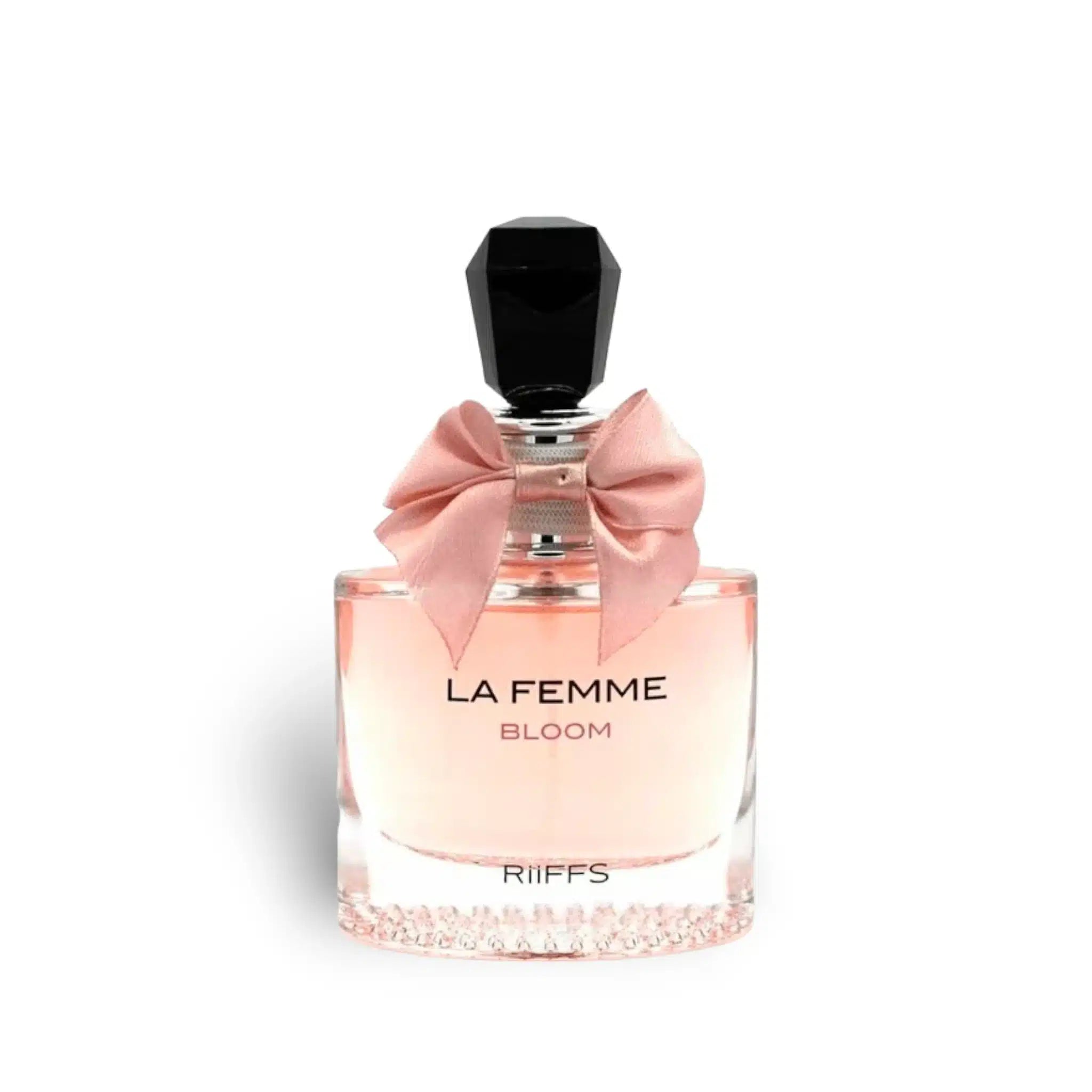 La Femme Bloom 100ml Eau de Parfum by RiiFFS fragrance packaging front view