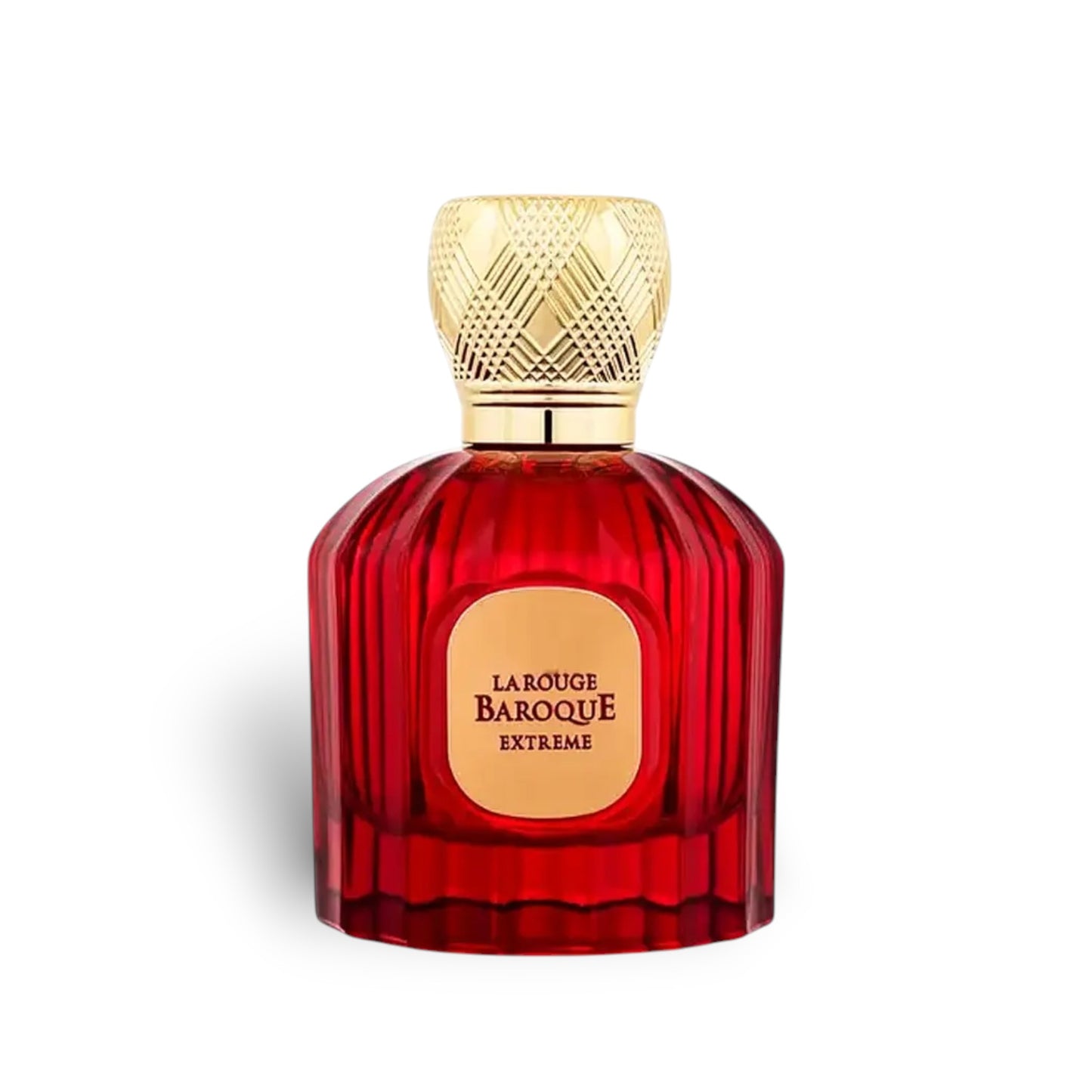 La Rouge Baroque Extreme 100ml Eau de Parfum by Maison Alhambra fragrance packaging front view