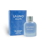 La Uno Intense Blue 100ml Eau de Parfum by Fragrance World bottle and box