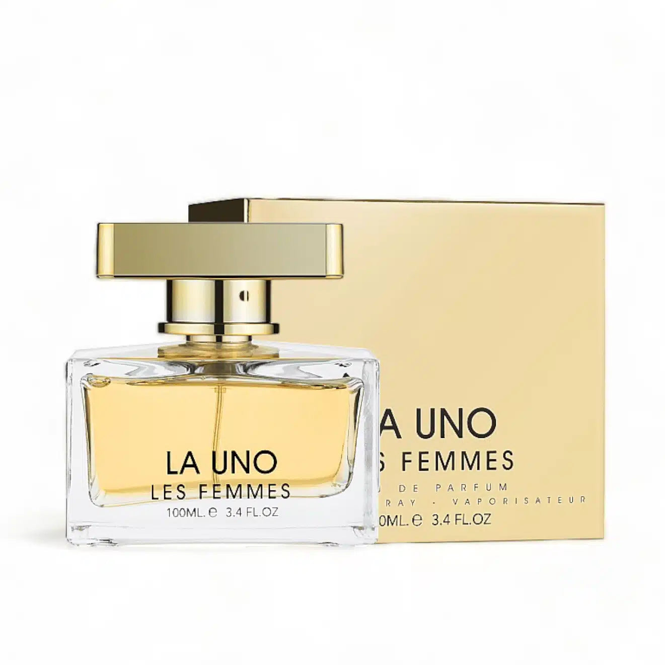 La Uno Les Femmes 100ml Eau de Parfum by Fragrance World bottle and box